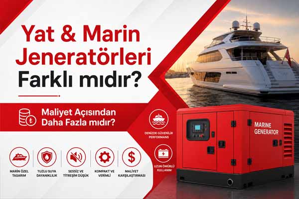 Yat marin jeneratör maliyeti