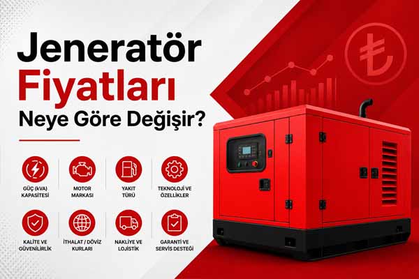 jenerator fiyatlari