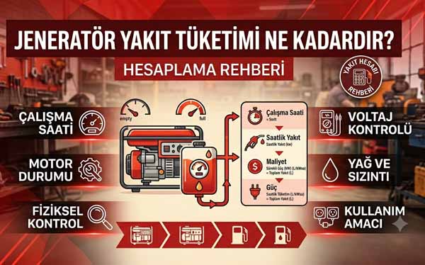 Jeneratör Yakıt Tüketimi